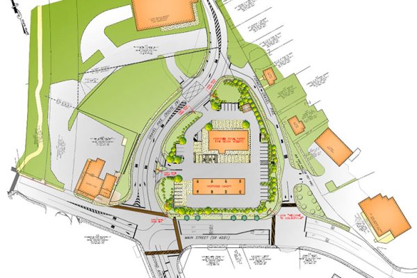 Collegeville Borough Royal Farms development and traffic plan