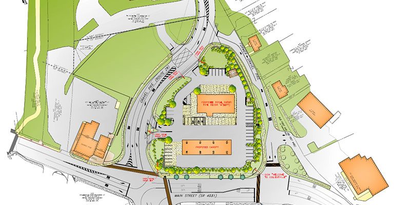 Collegeville Borough Royal Farms development and traffic plan