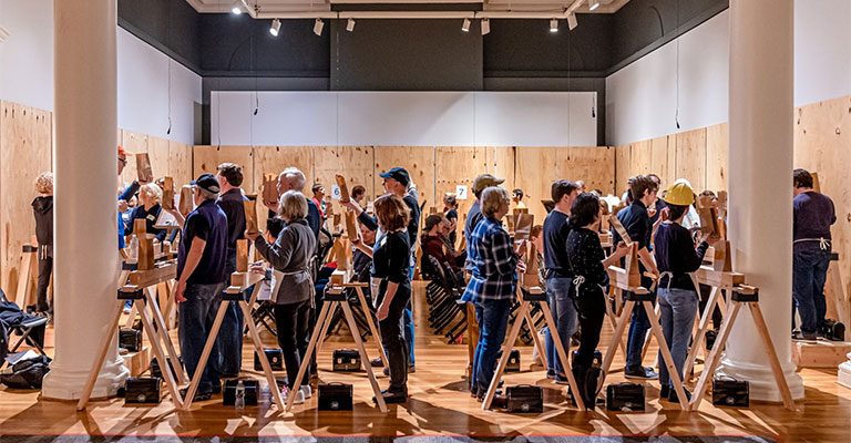 Ursinus College, Berman Museum, Music for 150 Carpenters performance