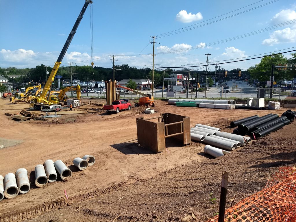 Royal Farms land development, Borough of Collegeville, July 2020