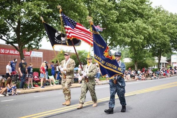 Collegeville-Trappe Memorial Day Parade color guard