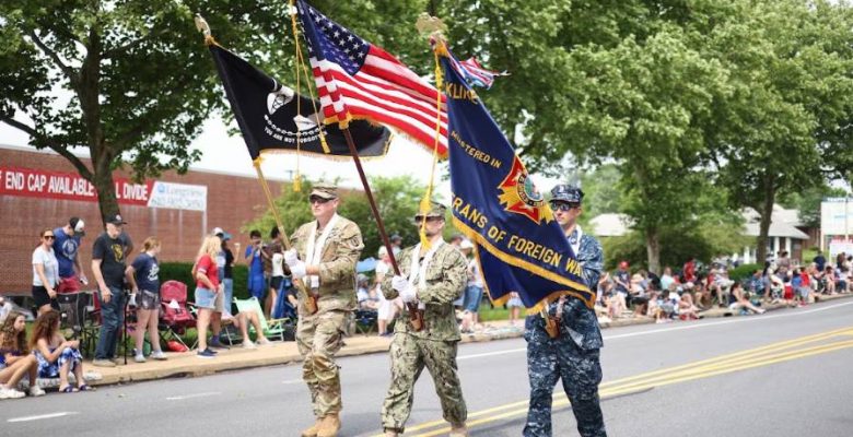 Collegeville-Trappe Memorial Day Parade color guard