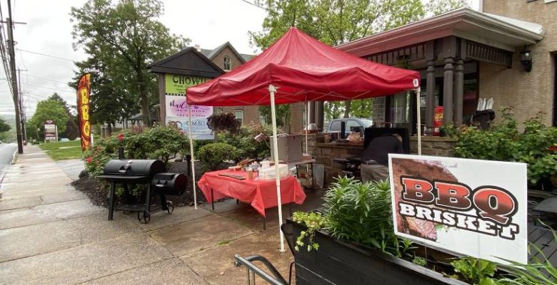 Steg's BBQ on Collegeville Borough's Main Street